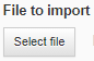 5. Select file