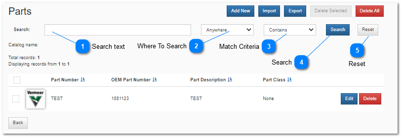 3.1.1.4.4. Search for Parts